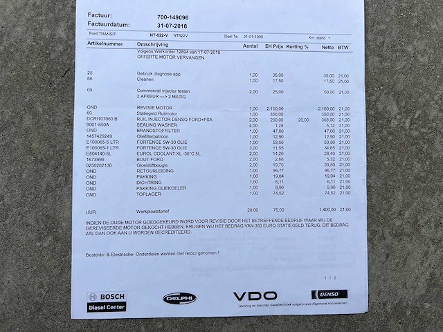 Ford - rimor - camper - 2007 - afbeelding 40 van  46