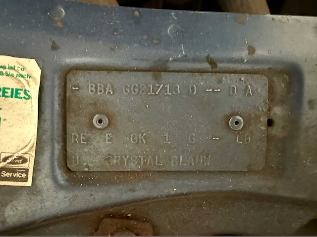 Ford - sierra - oldtimer - 1986 - afbeelding 19 van  31