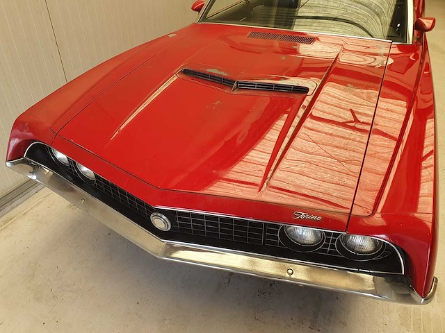 Ford - torino gt - oldtimer - 1970 - cabriolet - afbeelding 19 van  32