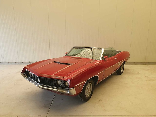 Ford - torino gt - oldtimer - 1970 - cabriolet - afbeelding 12 van  29