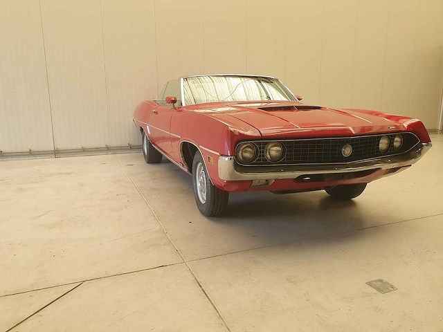 Ford - torino gt - oldtimer - 1970 - cabriolet - afbeelding 26 van  29
