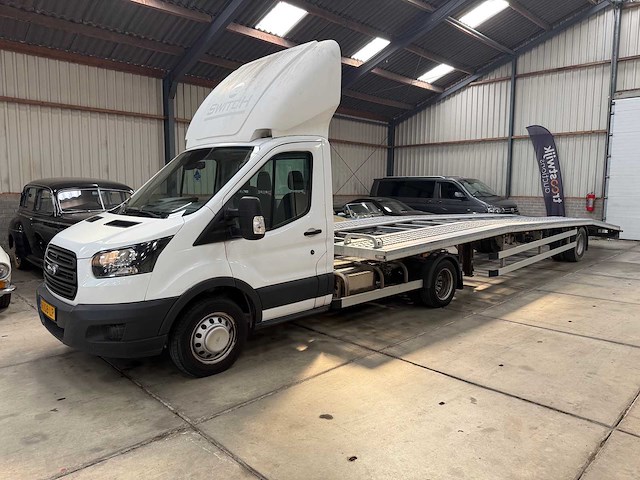 Ford - transit - 350 2.0 tdci l2h1 am - incl oplegger 0k-93-sn bedrijfswagen - afbeelding 12 van  19