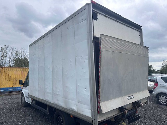 Ford - transit - 350l 2.4 tdci bakwagen met laadklep- v-106-jx - afbeelding 8 van  12