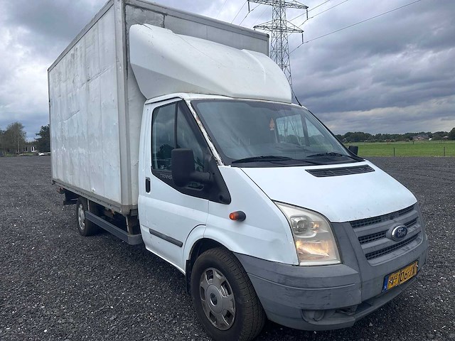 Ford - transit - 350l 2.4 tdci bakwagen met laadklep- v-106-jx - afbeelding 9 van  12