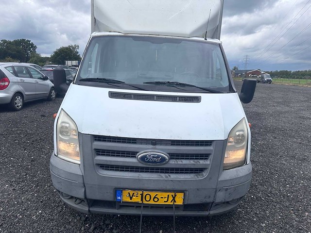 Ford - transit - 350l 2.4 tdci bakwagen met laadklep- v-106-jx - afbeelding 10 van  12