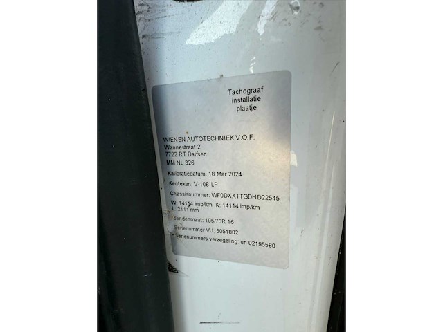 Ford - transit - be trekker - bedrijfswagen - afbeelding 16 van  20