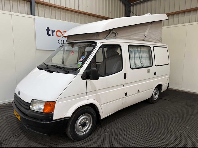 Ford - transit - camper - oldtimer - 1986 - afbeelding 1 van  8