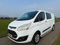 Ford - transit custom - 290 2.2 tdci l2h1tdc - dubbele cabine - bedrijfswagen - afbeelding 1 van  14