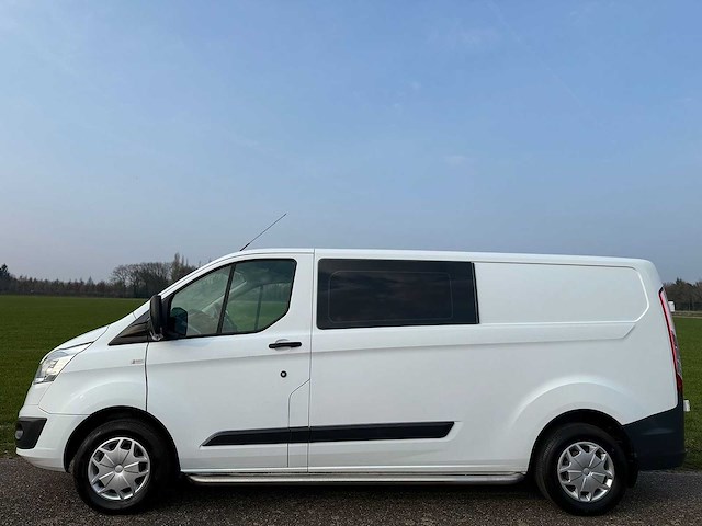 Ford - transit custom - 290 2.2 tdci l2h1tdc - dubbele cabine - bedrijfswagen - afbeelding 7 van  14