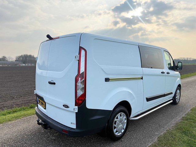 Ford - transit custom - 290 2.2 tdci l2h1tdc - dubbele cabine - bedrijfswagen - afbeelding 10 van  14
