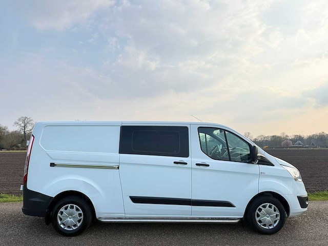 Ford - transit custom - 290 2.2 tdci l2h1tdc - dubbele cabine - bedrijfswagen - afbeelding 11 van  14