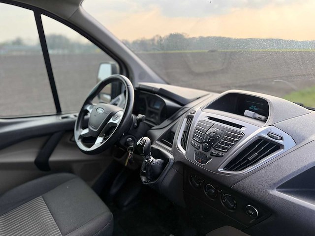 Ford - transit custom - 290 2.2 tdci l2h1tdc - dubbele cabine - bedrijfswagen - afbeelding 14 van  14