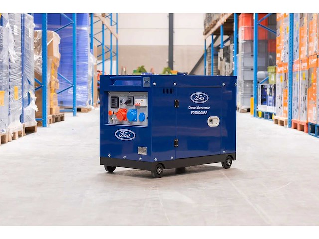 Ford 7.9 kva diesel generator 3phase - fdt10200se - afbeelding 2 van  20