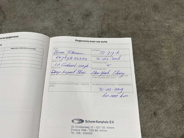 Ford b-max 1.0 ecob. titanium 99pk 2016, jj-717-k - afbeelding 51 van  55