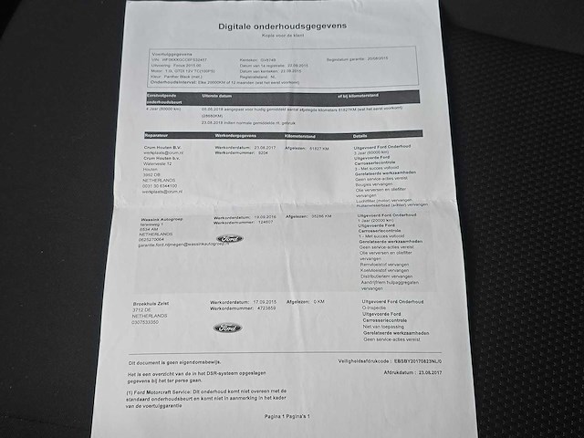 Ford c-max 2.0 plug-in hybrid titanium plus 2015 | gv-862-t i - afbeelding 24 van  33