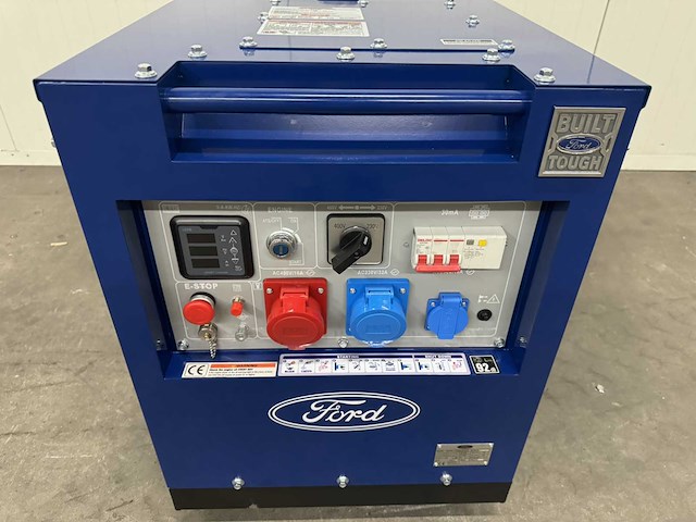 Ford fdt 10200se -aggregaat / generator diesel 2026 - 230v én 400v krachtstroom - afbeelding 11 van  16