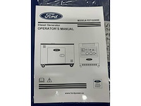 Ford fdt 10200se -aggregaat / generator diesel 2026 - 230v én 400v krachtstroom - afbeelding 8 van  17