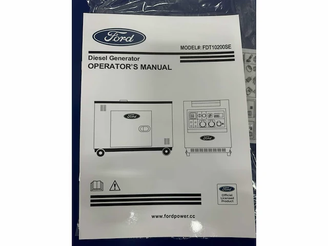 Ford fdt 10200se -aggregaat / generator diesel 2026 - 230v én 400v krachtstroom - afbeelding 8 van  17