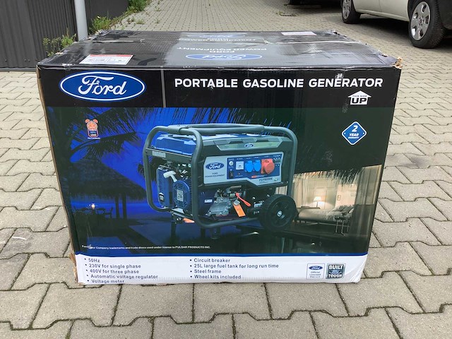 Ford fgt-9250e 230/400 volt e-start noodstroomgenerator./ generator - afbeelding 13 van  21