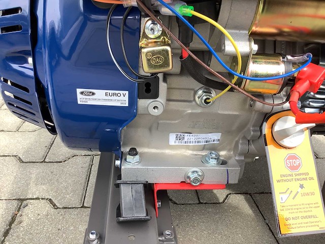 Ford fgt-9250e 230/400 volt e-start stroomgenerator - afbeelding 6 van  16