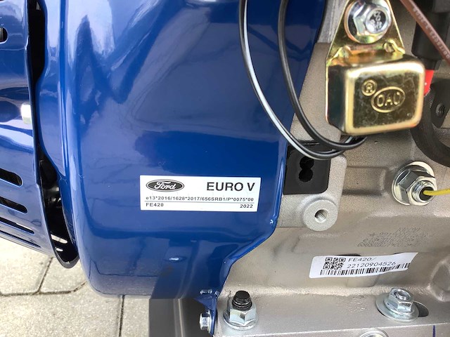 Ford fgt-9250e 230/400 volt e-start stroomgenerator - afbeelding 4 van  9