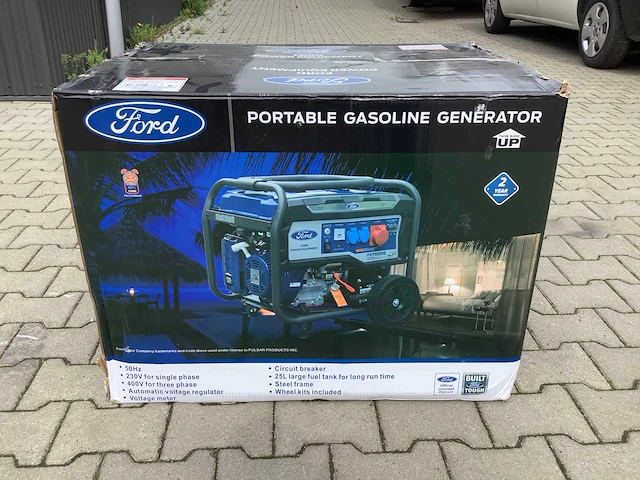 Ford fgt-9250e 230/400 volt e-start stroomgenerator - afbeelding 13 van  21
