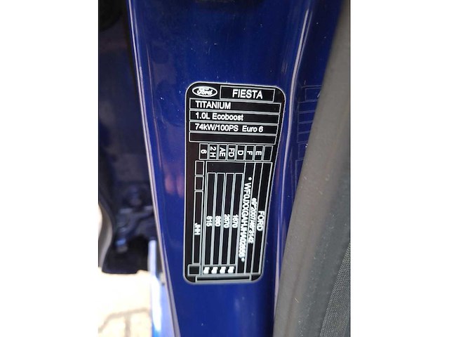 Ford fiesta 1.0 ecob titanium ; r-505-gj - afbeelding 10 van  18