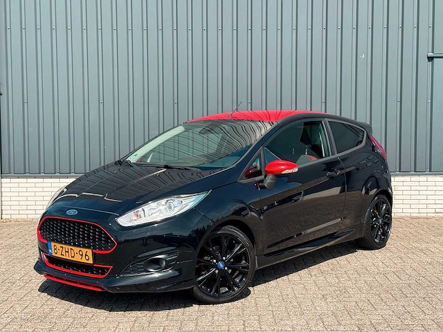 Ford fiesta 1.0 ecoboost red/black edition | 8-zhd-96 i - afbeelding 1 van  11