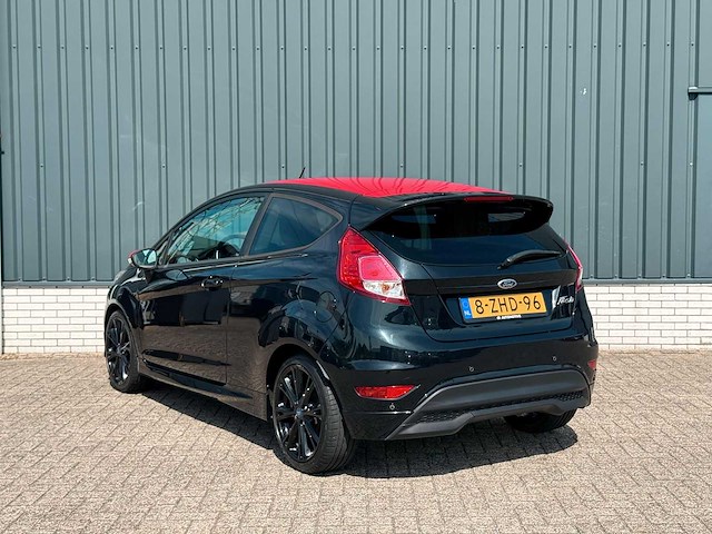 Ford fiesta 1.0 ecoboost red/black edition | 8-zhd-96 i - afbeelding 10 van  11