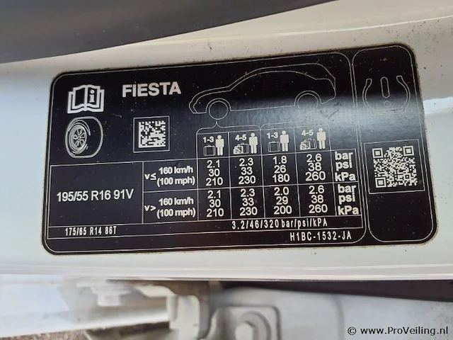 Ford fiësta 1.1 benzine | kenteken: g-280-np - afbeelding 21 van  28