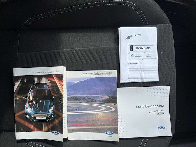Ford fiesta 1.6 tdci lease titanium 2014 | 8-xnd-86 - afbeelding 17 van  26