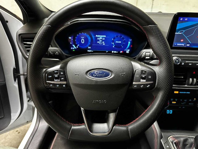 Ford focus wagon 1.0 ecoboost hybrid st line x business 122pk 2021 (origineel-nl), n-707-jj - afbeelding 9 van  45
