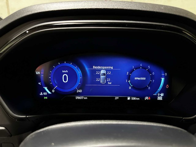 Ford focus wagon 1.0 ecoboost hybrid st line x business 122pk 2021 (origineel-nl), n-707-jj - afbeelding 10 van  45