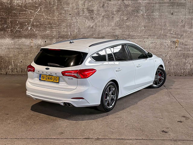 Ford focus wagon 1.0 ecoboost hybrid st line x business 122pk 2021 (origineel-nl+1 eigenaar) n-244-jg - afbeelding 12 van  46