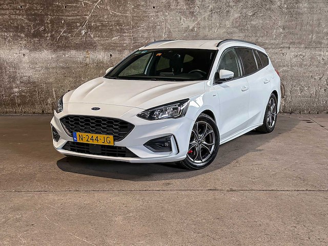 Ford focus wagon 1.0 ecoboost hybrid st line x business 122pk 2021 (origineel-nl+1 eigenaar) n-244-jg - afbeelding 3 van  46