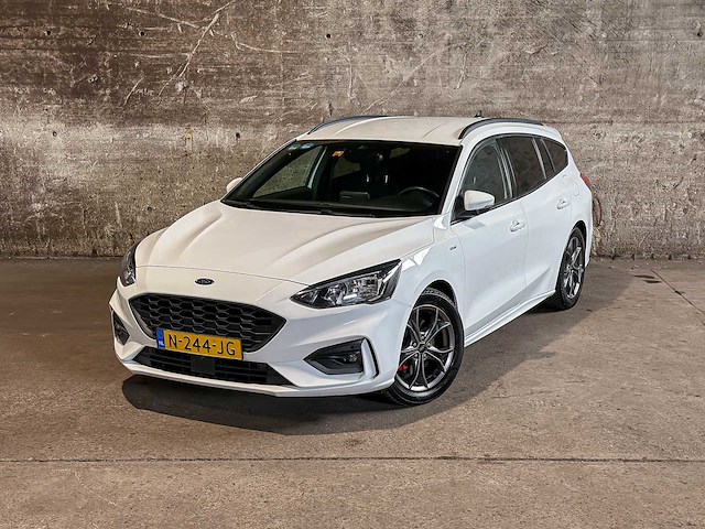 Ford focus wagon 1.0 ecoboost hybrid st line x business 122pk 2021 (origineel-nl+1 eigenaar) n-244-jg - afbeelding 4 van  46