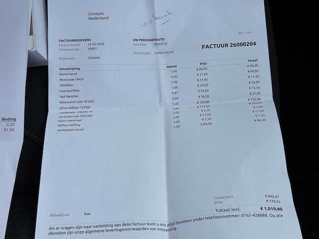 Ford focus wagon 1.5 st-line | sr-657-d i - afbeelding 27 van  33