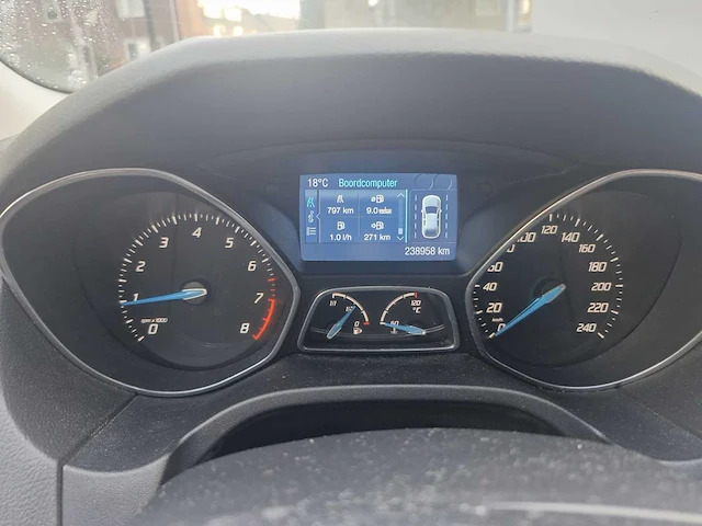 Ford focus wagon 1.6 ecob. titanium*, 22-sgx-3 - afbeelding 8 van  8
