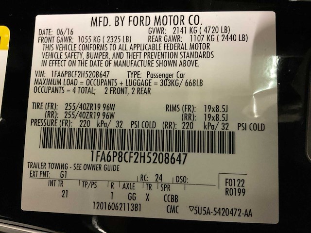 Ford mustang gt 5.0 v8 boss 302 personenauto - afbeelding 17 van  24