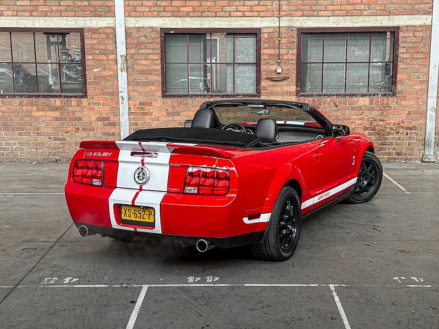 Ford mustang shelby gt500 5.0 v8 506pk 2010 convertible, xs-652-p - afbeelding 11 van  46