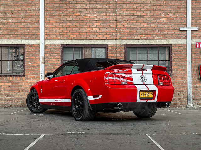 Ford mustang shelby gt500 5.0 v8 506pk 2010 convertible, xs-652-p - afbeelding 16 van  46