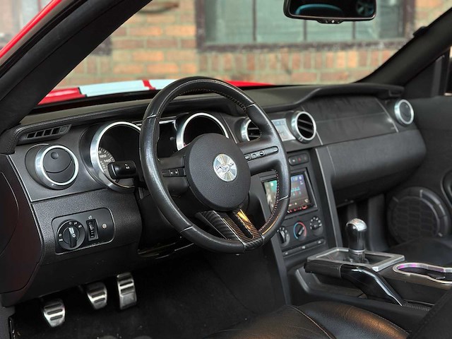 Ford mustang shelby gt500 5.0 v8 506pk 2010 convertible, xs-652-p - afbeelding 19 van  46