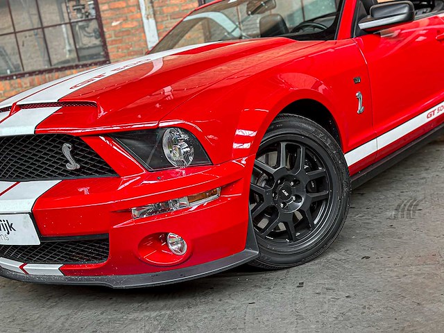 Ford mustang shelby gt500 5.0 v8 506pk 2010 convertible, xs-652-p - afbeelding 4 van  46