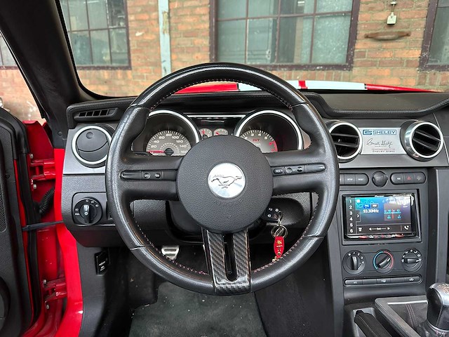 Ford mustang shelby gt500 5.0 v8 506pk 2010 convertible, xs-652-p - afbeelding 20 van  46