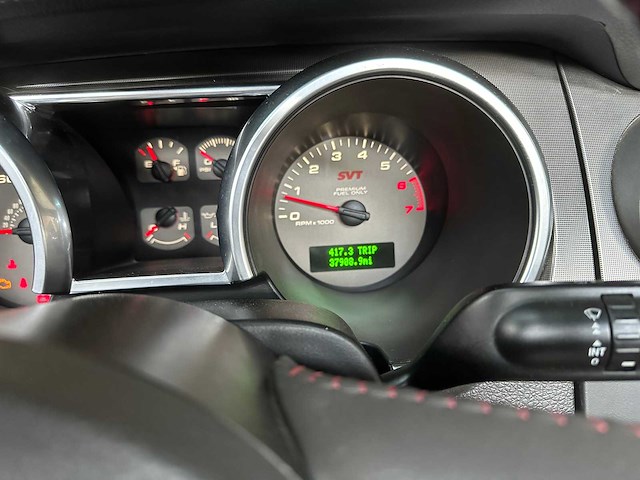 Ford mustang shelby gt500 5.0 v8 506pk 2010 convertible, xs-652-p - afbeelding 29 van  46