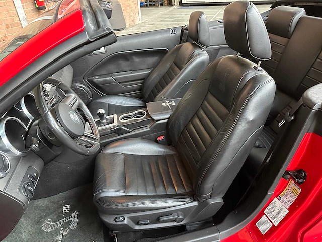 Ford mustang shelby gt500 5.0 v8 506pk 2010 convertible, xs-652-p - afbeelding 36 van  46