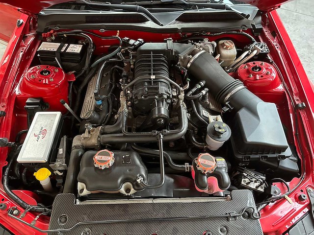 Ford mustang shelby gt500 5.0 v8 506pk 2010 convertible, xs-652-p - afbeelding 45 van  46