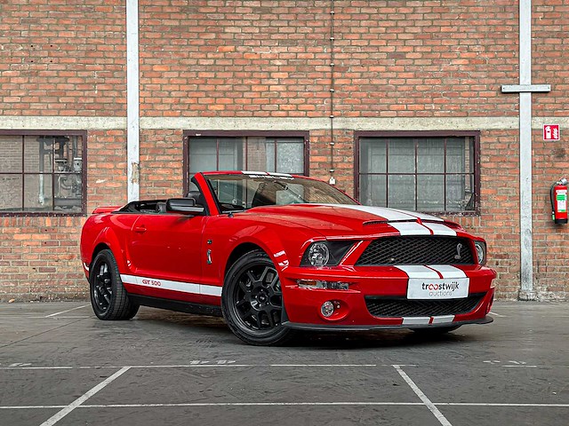 Ford mustang shelby gt500 5.0 v8 506pk 2010 convertible, xs-652-p - afbeelding 7 van  46