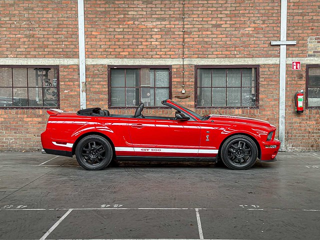 Ford mustang shelby gt500 5.0 v8 506pk 2010 convertible, xs-652-p - afbeelding 9 van  46