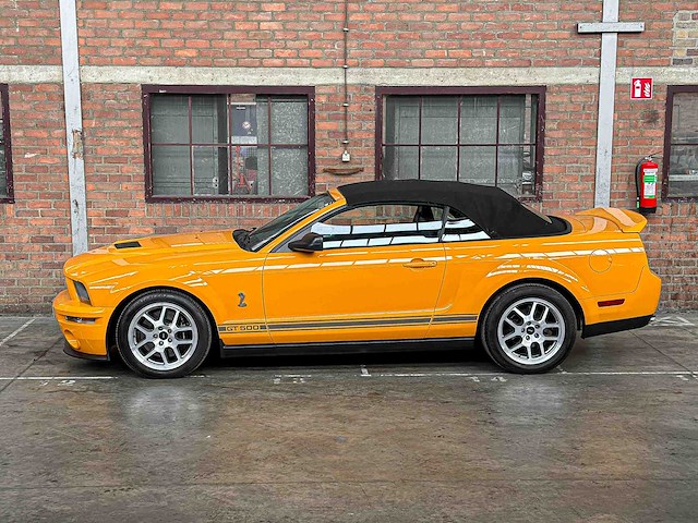 Ford mustang shelby gt500 5.4 v8 500pk cabriolet 2007 (27.000 km) youngtimer - afbeelding 10 van  49